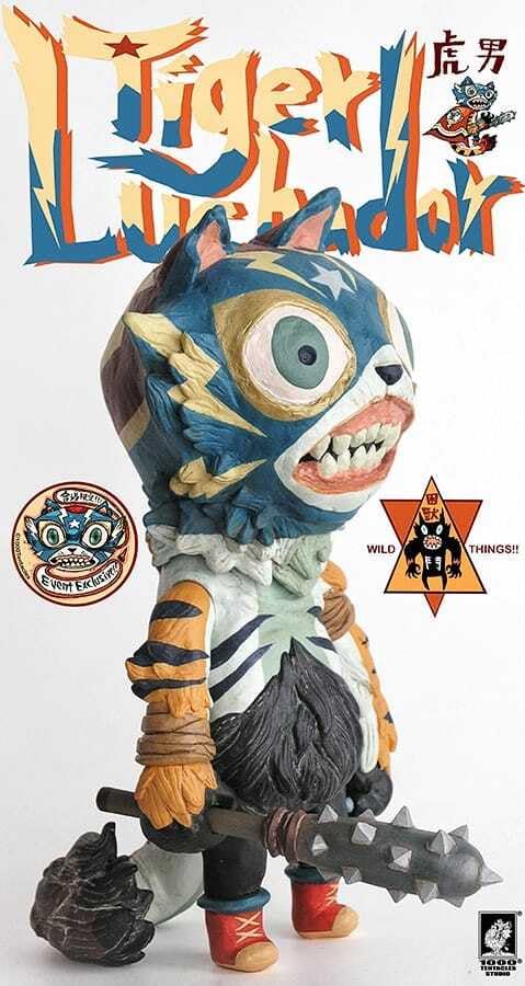 1000Tentacles Studio TigerLuchador 虎男 Amazon.co.jp: 1000Tentacles Studio TigerLuchador 虎男 未開封